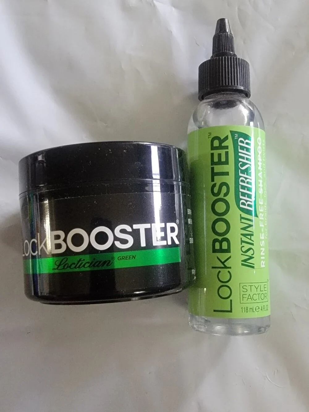 Style Factor Lock Booster LOCTICIAN Locs Twists Braids Pomade 5oz & Shampoo 4oz